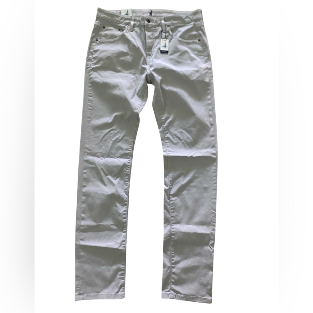 NWT johnnie-O Atlas 5 pocket pants Chrome 34x34